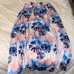 Happy tie-dye skirt